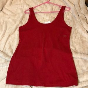 Large Red Maurices Tank top
